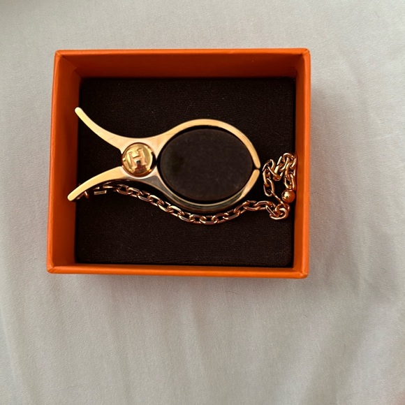 Hermés Filou Glove Clip/ bag charm Dore Rose New with Box and Bag and dust Bag - Picture 2 of 8